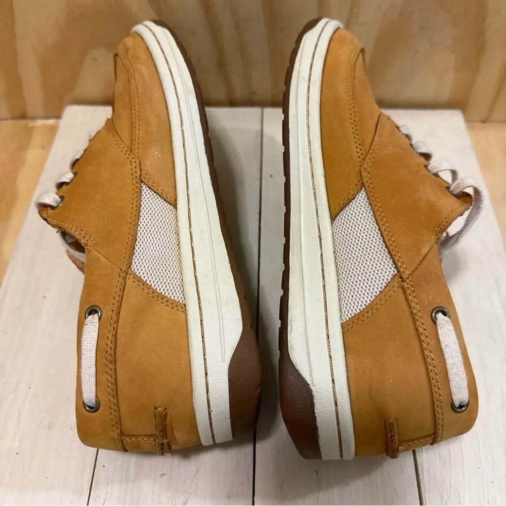 Timberland King Spoke Men's Boat Shoes Wheat Size 9